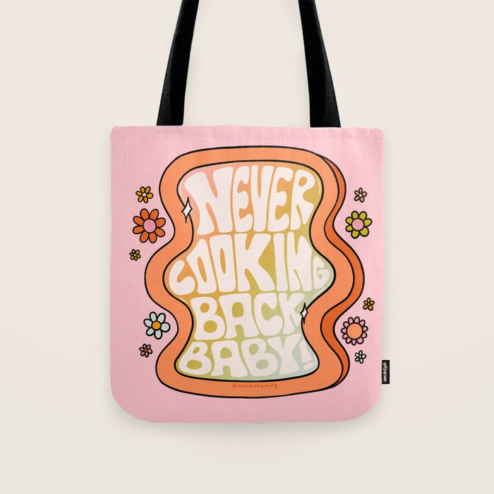 Never Looking Back Tote Bag Gallery Image 1