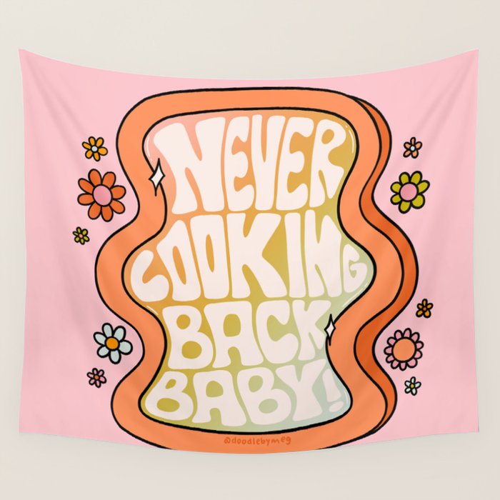 Never Looking Back Wall Tapestry Gallery Image 4