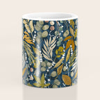 Fall leafy nature dark A Coffee Mug Gallery Image 4