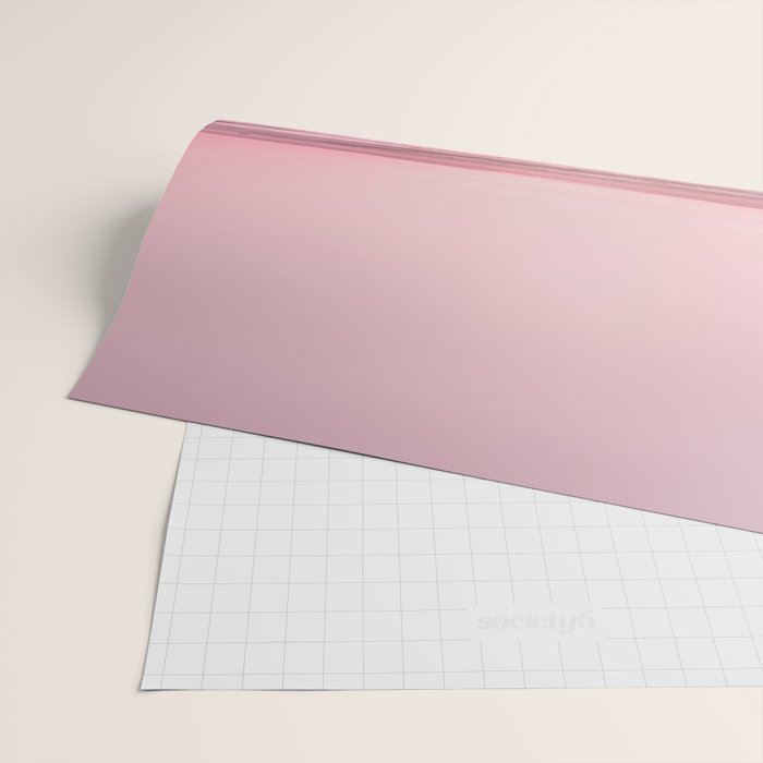 Rose Gold Beach Sunset Wrapping Paper Gallery Image 2