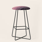 Rose Gold Beach Sunset Stool Gallery Image 1