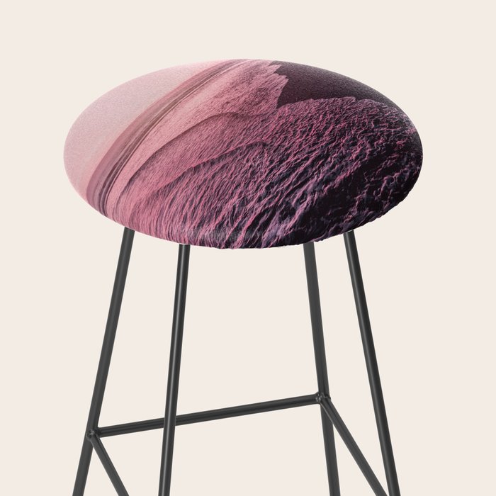 Rose Gold Beach Sunset Stool Gallery Image 2