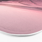 Rose Gold Beach Sunset Bath Mat Gallery Image 3