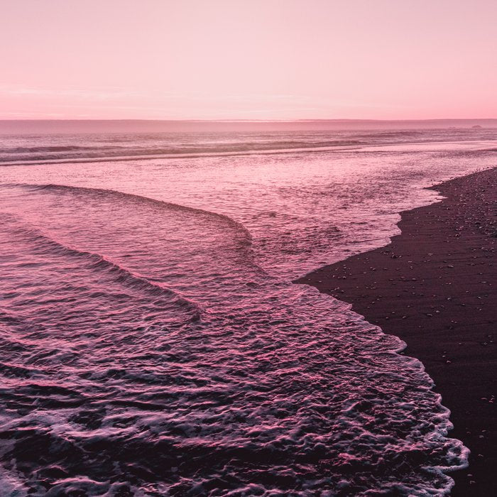 Rose Gold Beach Sunset Coffee Mug Gallery Image 2