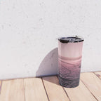 Rose Gold Beach Sunset Travel Mug Gallery Image 4