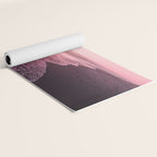 Rose Gold Beach Sunset Yoga Mat Gallery Image 2