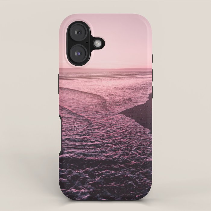 Rose Gold Beach Sunset iPhone Case Gallery Image 1