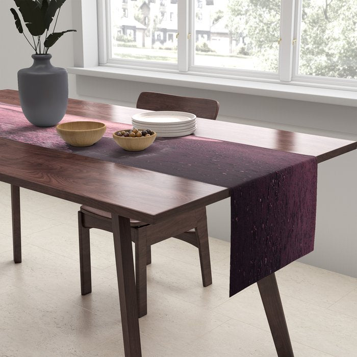 Rose Gold Beach Sunset Table Runner Gallery Image 2