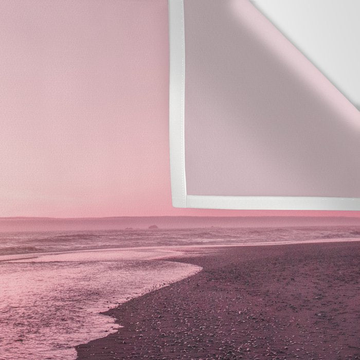 Rose Gold Beach Sunset Wall Tapestry Gallery Image 3
