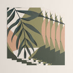 Tropical Leaf- Abstract Art Wrapping Paper Gallery Image 3