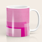 Pink Shades Abstract Coffee Mug Gallery Image 1