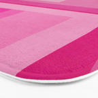 Pink Shades Abstract Bath Mat Gallery Image 3