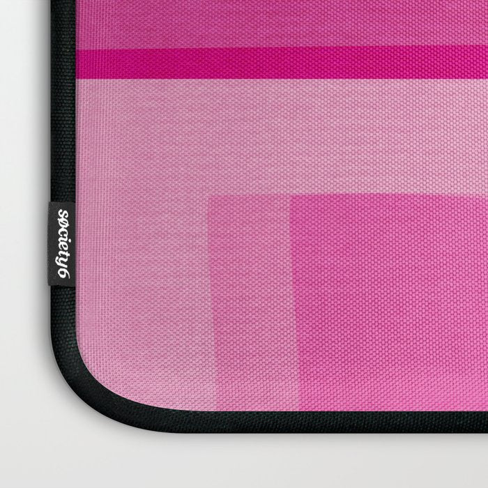 Pink Shades Abstract Laptop Sleeve Gallery Image 3