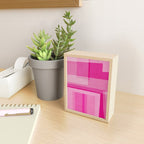Pink Shades Abstract Mini Art Print Gallery Image 2