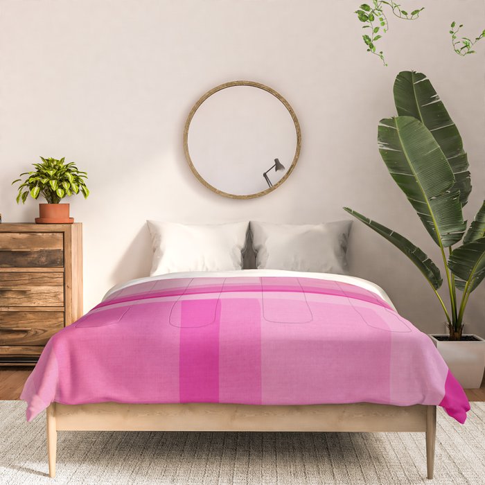 Pink Shades Abstract Comforter Gallery Image 3