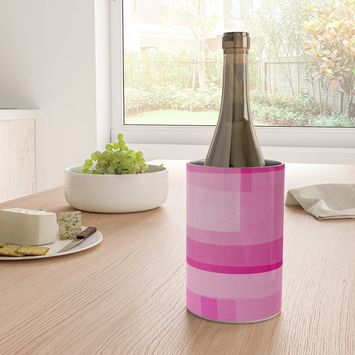 Pink Shades Abstract Wine Chiller Gallery Image 4