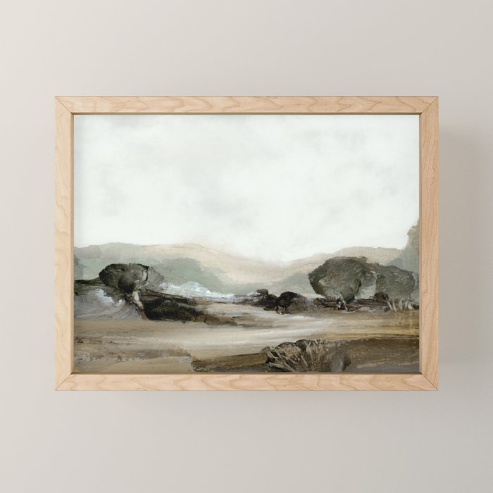 Ash Trees Mini Art Print Gallery Image 1