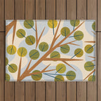 Branch and Leaves Outdoor Rug Gallery Image 1
