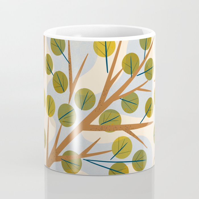 Branch and Leaves Coffee Mug Gallery Image 4