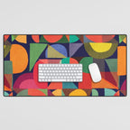 Color Blocks Desk Mat Gallery Image 1