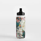FLORAL AND BIRDS XXII Water Bottle Gallery Image 2