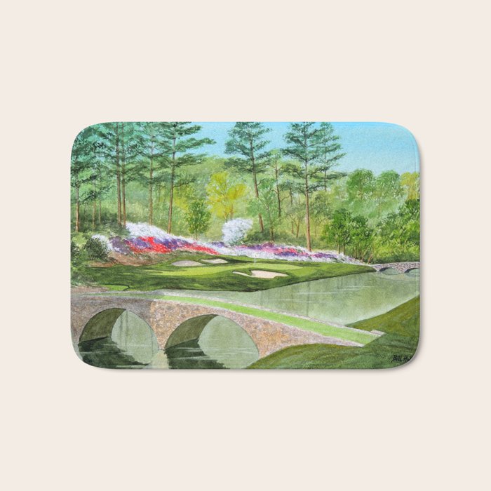 A Georgia Golf Course Bath Mat Gallery Image 1