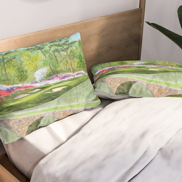 A Georgia Golf Course Pillow Sham Gallery Image 2