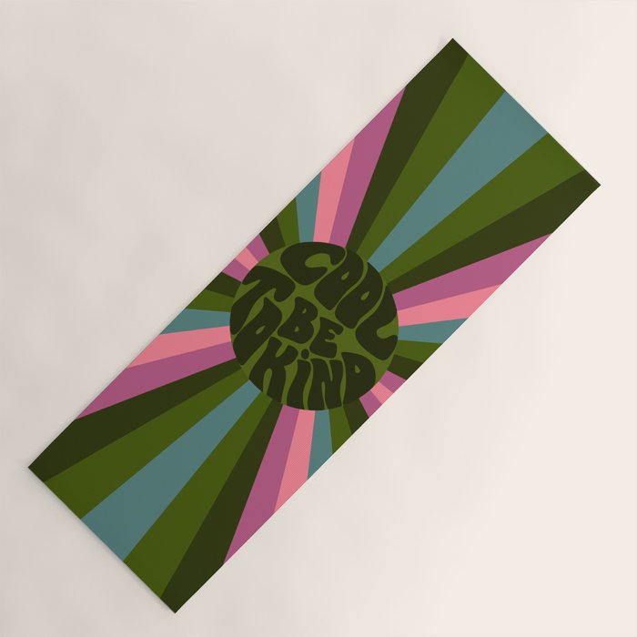 Cool to be Kind  Yoga Mat Gallery Image 1