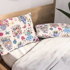Nostalgic flower vases Pillow Sham Gallery Image 2