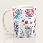 Nostalgic flower vases Coffee Mug Gallery Image 3