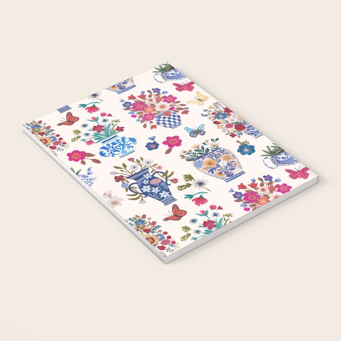 Nostalgic flower vases Notebook Gallery Image 3