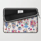 Nostalgic flower vases Laptop Sleeve Gallery Image 2