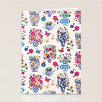 Nostalgic flower vases Stationery Card Gallery Image 2