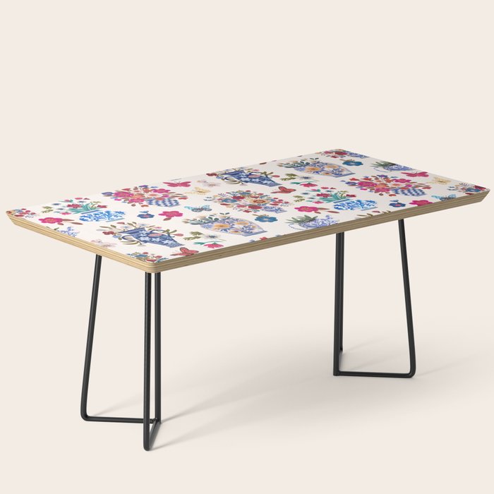 Nostalgic flower vases Coffee Table Gallery Image 1