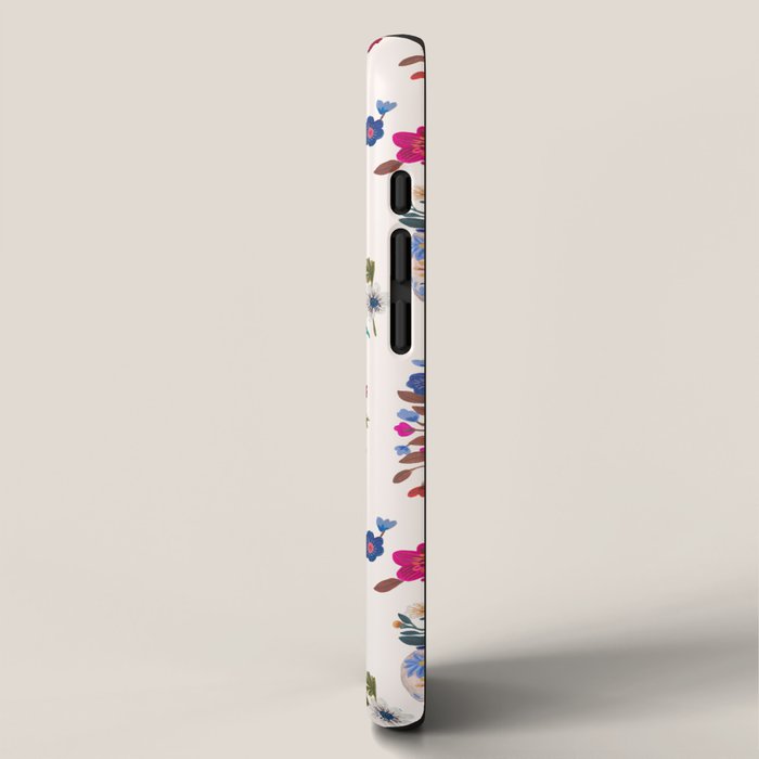 Nostalgic flower vases iPhone Case Gallery Image 2