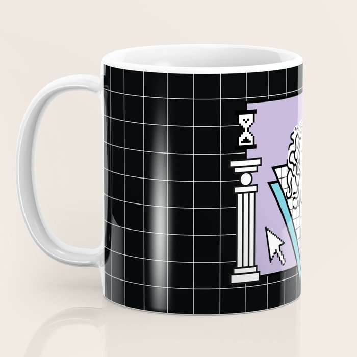 Apollo Vaporwave / greek god Coffee Mug Gallery Image 3