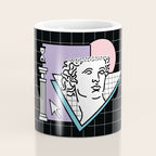 Apollo Vaporwave / greek god Coffee Mug Gallery Image 4