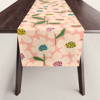 Blossom - Color fun Peach Table Runner Gallery Image 1
