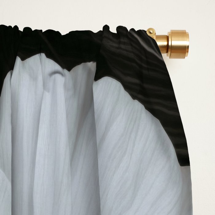 Twilight Floral Symphony In Turquoise Ivory Baroque Tones Window Curtain Gallery Image 2