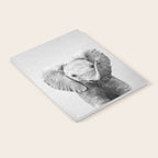 Baby Elephant - Black & White Notebook Gallery Image 2