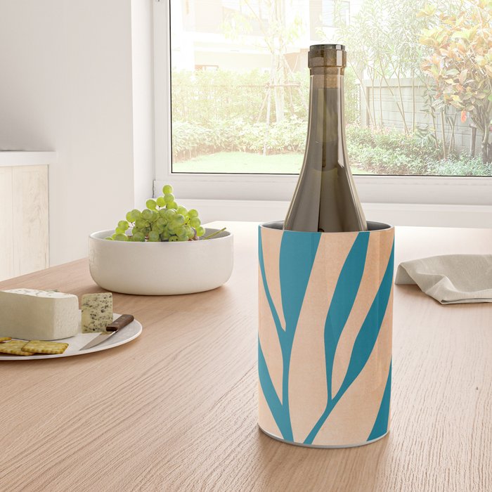 Exploring The Southwest - Orange and Teal Modernist Landscape Wine Chiller Gallery Image 4