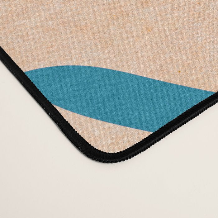 Exploring The Southwest - Orange and Teal Modernist Landscape Desk Mat Gallery Image 4
