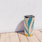 Exploring The Southwest - Orange and Teal Modernist Landscape Travel Mug Gallery Image 4
