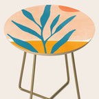 Exploring The Southwest - Orange and Teal Modernist Landscape Side Table Gallery Image 2