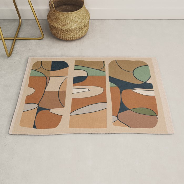 Abstract Line 25 Rug Gallery Image 1