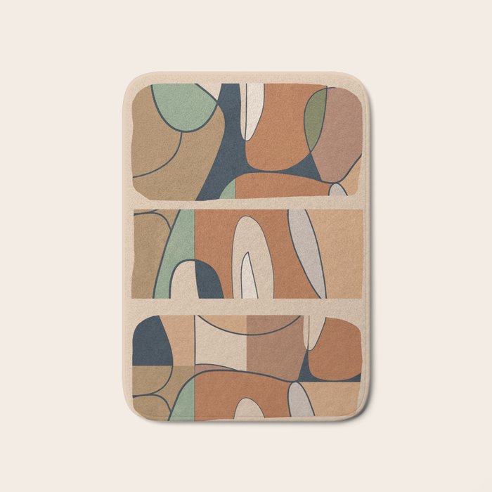 Abstract Line 25 Bath Mat Gallery Image 1
