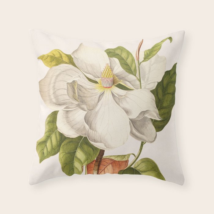 Magnolia Throw Pillow Gallery Image 1