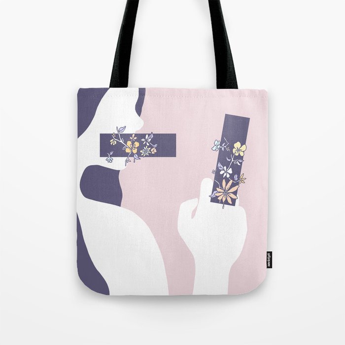 Encumbered Exploration of Existence (Unwritten Honesty) Tote Bag Gallery Image 1