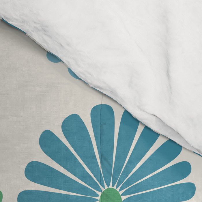 Retro Summer Daisies VI Comforter Gallery Image 4