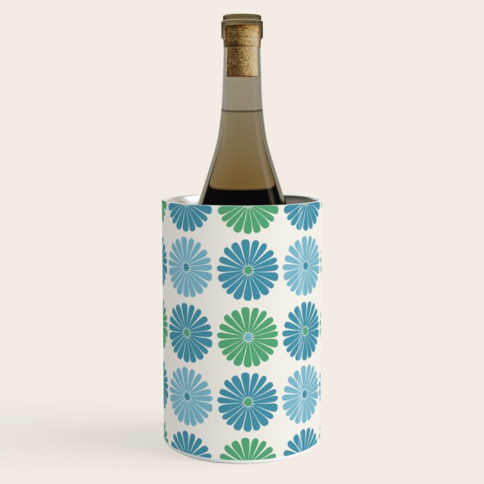 Retro Summer Daisies VI Wine Chiller Gallery Image 2